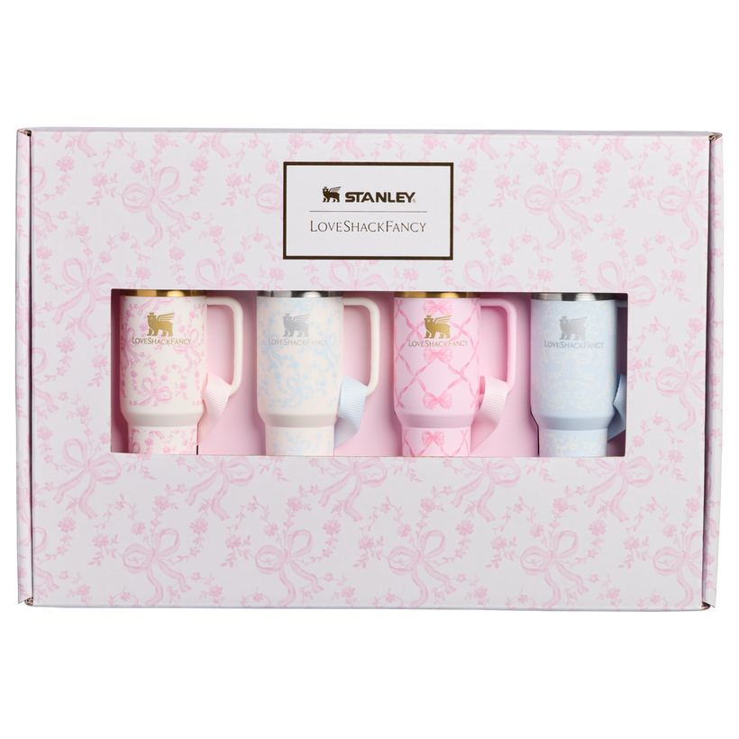 Stanley 1913 x LoveShackFancy Holiday Quencher ProTour Ornament Set - Premium Set