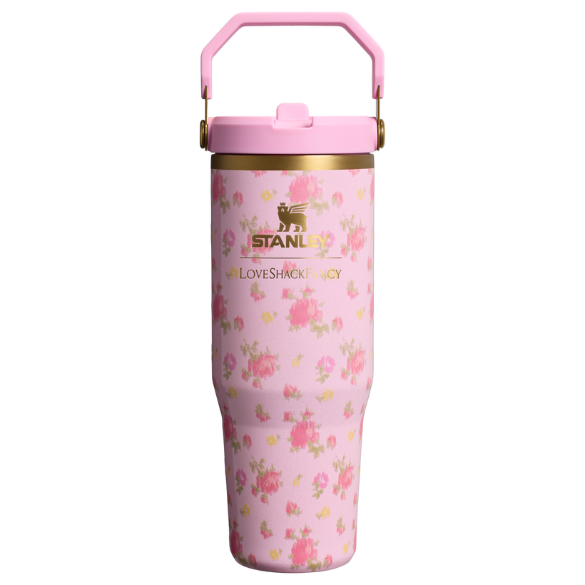Stanley 1913 x LoveShackFancy IceFlow™ Flip Straw Tumbler - Travel Choice