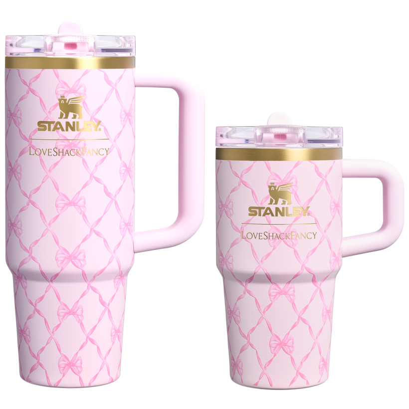 Stanley 1913 x LoveShackFancy Holiday The Quencher® Details ProTour Tumbler Set | 2-pack - Modern Choice